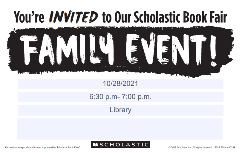 WLInstituteTX's tweet photo. Come join us for our Scholastics Book Fair Family Event this Thursday!
________________________________________
Acompáñenos a nuestro Evento Familiar de la Feria del Libro de Scholastics este jueves! https://t.co/FZSWRK4mA9
