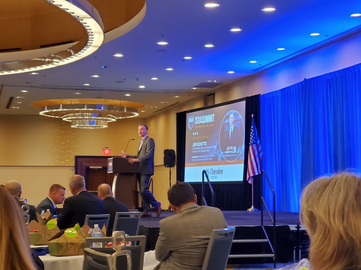 StabilityOps's tweet photo. It's been a SOLD OUT day! We've got a full conference and sold out of #TheShadowWar by @jimsciutto in 15 minutes. Thanks for a great session and for spending the extra time to sign your book, Jim. Hope everyone is enjoying this year's #ISOASummit. https://t.co/qDwOMjPiiQ