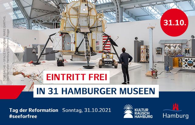 hamburg_de's tweet photo. Am Sonntag ist Reformationstag – das bedeutet in Hamburg auch #seeforfree! 31 Hamburger Museen und Ausstellungshäuser können einen ganzen Tag lang kostenlos besucht werden. 😊
👉 https://t.co/DdKNTbC2ec https://t.co/FDZ89EmBgR
