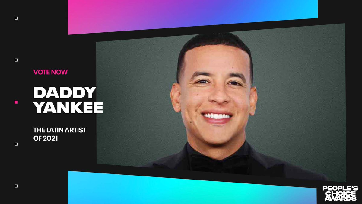 peopleschoice's tweet photo. Vote for #DaddyYankee for #TheLatinArtist of 2021 #PCAs @daddy_yankee https://t.co/uqGRoFqOmM