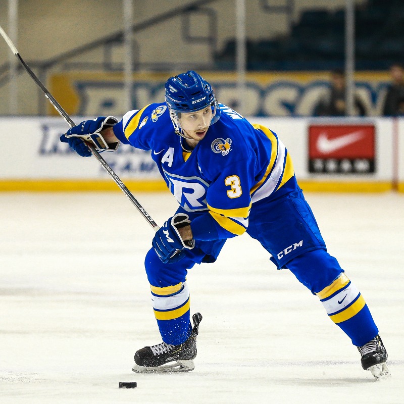 tmubold's tweet photo. 🏒 | Congratulations to the new captains of our hockey programs! 

Jared Walsh and Madison Lalonde will wear the 'C' for @ramsmhockey and @RamsWHKY this season.