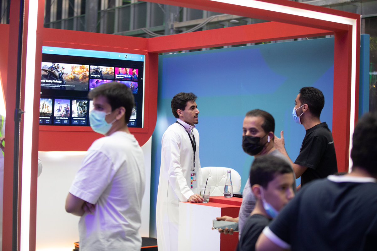 NafesGG's tweet image. مع نهاية معرض @rushgamingfest للألعاب الإلكترونية نشكر جميع زوارنا والقائمين على هذا الحدث الكبير ❤️

@RiyadhSeason 
#موسم_الرياض