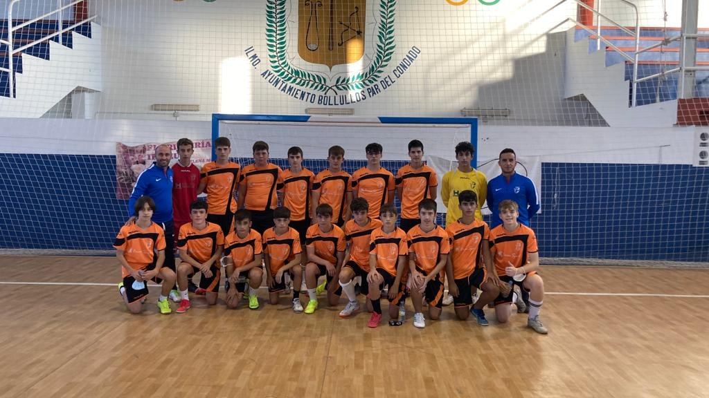 Primera convocatoria de la temporada de la selección cadete de fútbol sala. Agradecer al <a href="/AytoBollullos/">Ayto. Bollullos Cdo.</a>  por su hospitalidad. #futsal