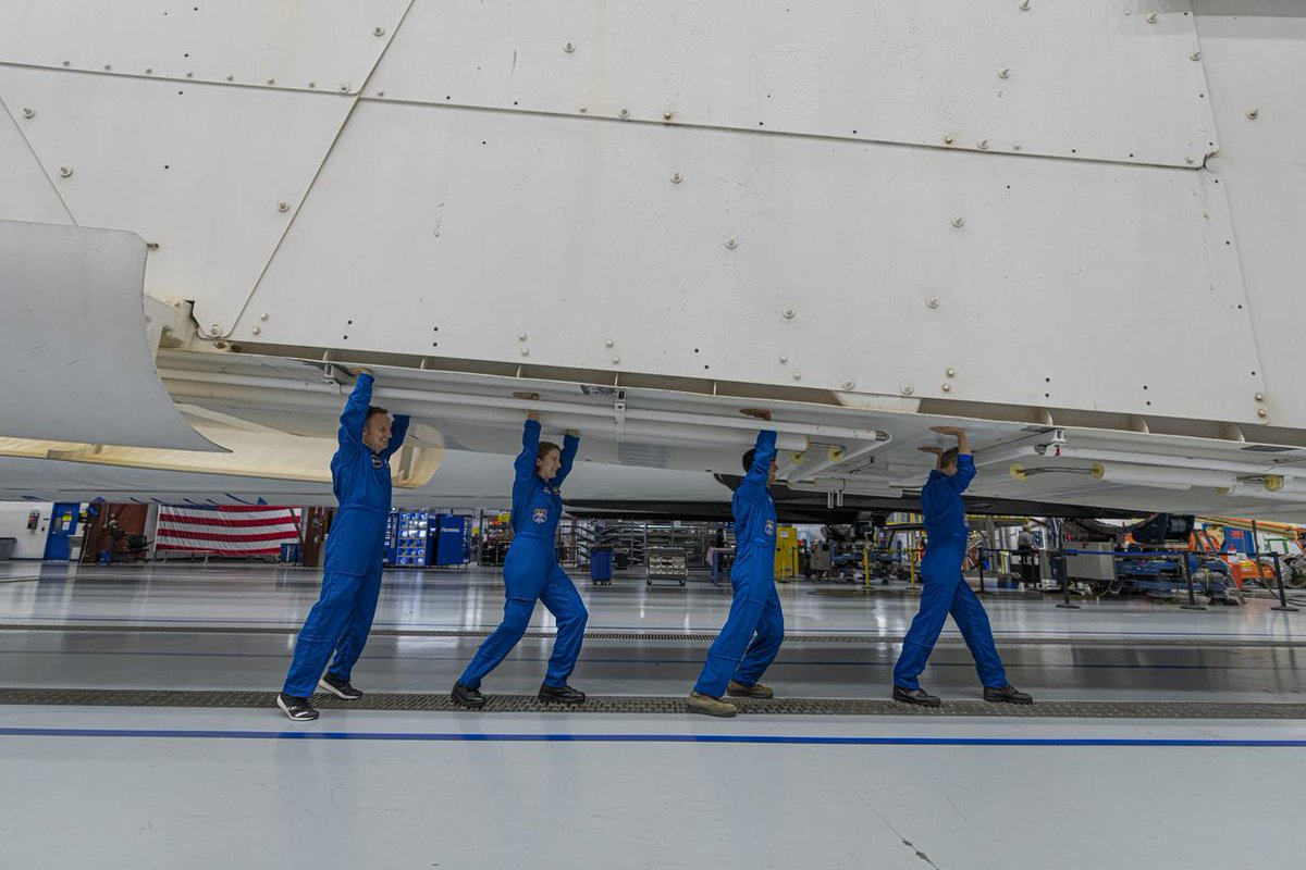 TalkOTitusville's tweet photo. #Crew3 helping move their rocket to the pad 😂
@SpaceX @NASAKennedy https://t.co/vLzvAfLq0h