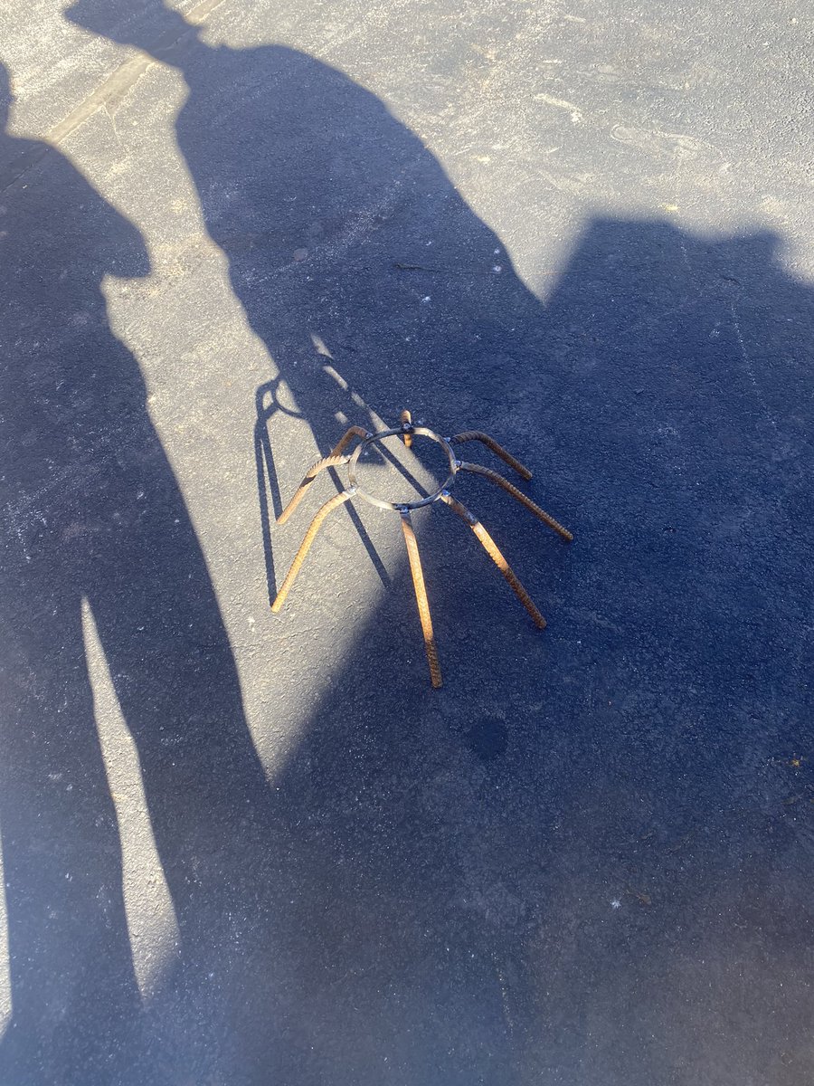 Stephen4111964's tweet photo. Levi welded spider pumpkin holder https://t.co/4aXgTubTk0