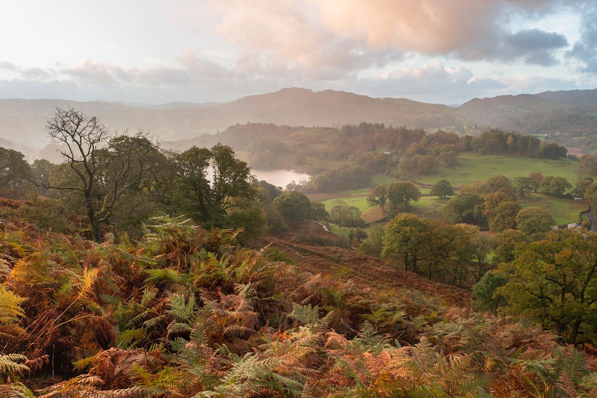 Up in the lakes and wow today is a washout, this is from Monday at Loughrigg Tarn
