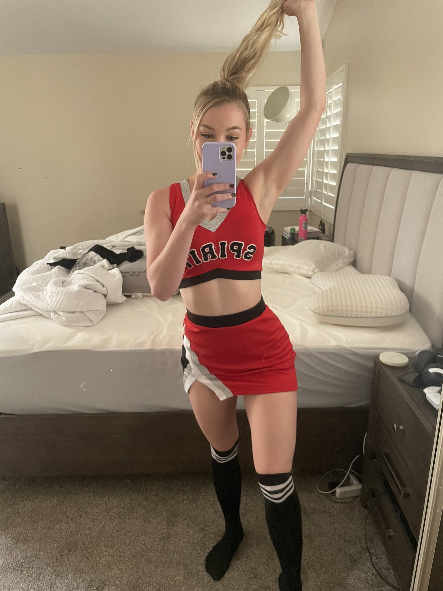 Peach 🌸 on Twitter: "Today I’m a cheerleader 🎉 https://t.co/2oZpjChkgT
