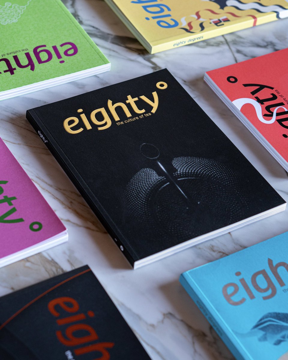 Happy Birthday Eighty Degrees!
⁣⁣
Exactly three years ago the first copy of the first issue was opened. Print magazine exploring the culture of #tea. Have you got yours?