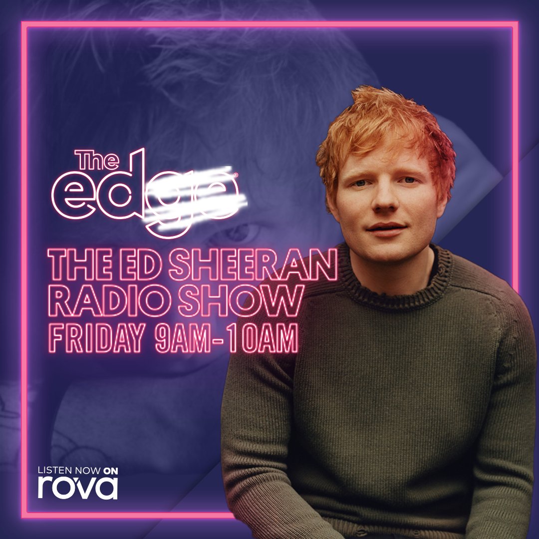 The Edge (@theedgenz) on Twitter photo Still can't believe we managed to get this across the line... please welcome the newest Edge announcer, #EdSheeran!
This Friday, he's hosting his own #NZ radio show, taking us through every single song from his album '='
<a href="/edsheeran/">Ed Sheeran HQ</a> <a href="/EdSheeran_EU/">Ed Sheeran News (Fanpage) 🩷</a> Still can't believe we managed to get this across the line... please welcome the newest Edge announcer, #EdSheeran!
This Friday, he's hosting his own #NZ radio show, taking us through every single song from his album '='
<a href="/edsheeran/">Ed Sheeran HQ</a> <a href="/EdSheeran_EU/">Ed Sheeran News (Fanpage) 🩷</a>