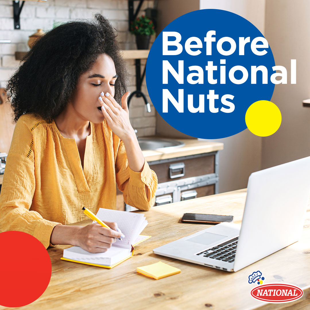 nationalbakery's tweet photo. Can you relate?π Swipe for a #NationalNuts Energy Top-Up!πͺ
#NationalBakery
#CreatingDeliciousMoments https://t.co/p0Yz8vbn7F