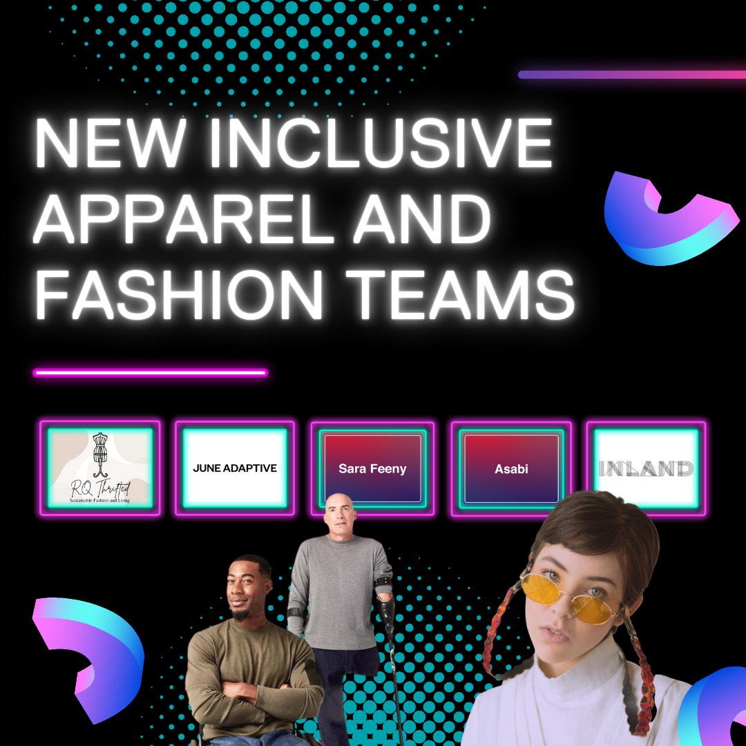 TMUFashionZone's tweet photo. #NewTeamAlert - say hello to Tall Size Inc (@tallsize), June Adaptive, Birdie Golf Shop Inc, Inclusion, INLAND, Nuama, Sara Feeny, RQ Thrifted, REY, and Asabi!

https://t.co/PpgGRjQq6A https://t.co/6gjxgKgaoi