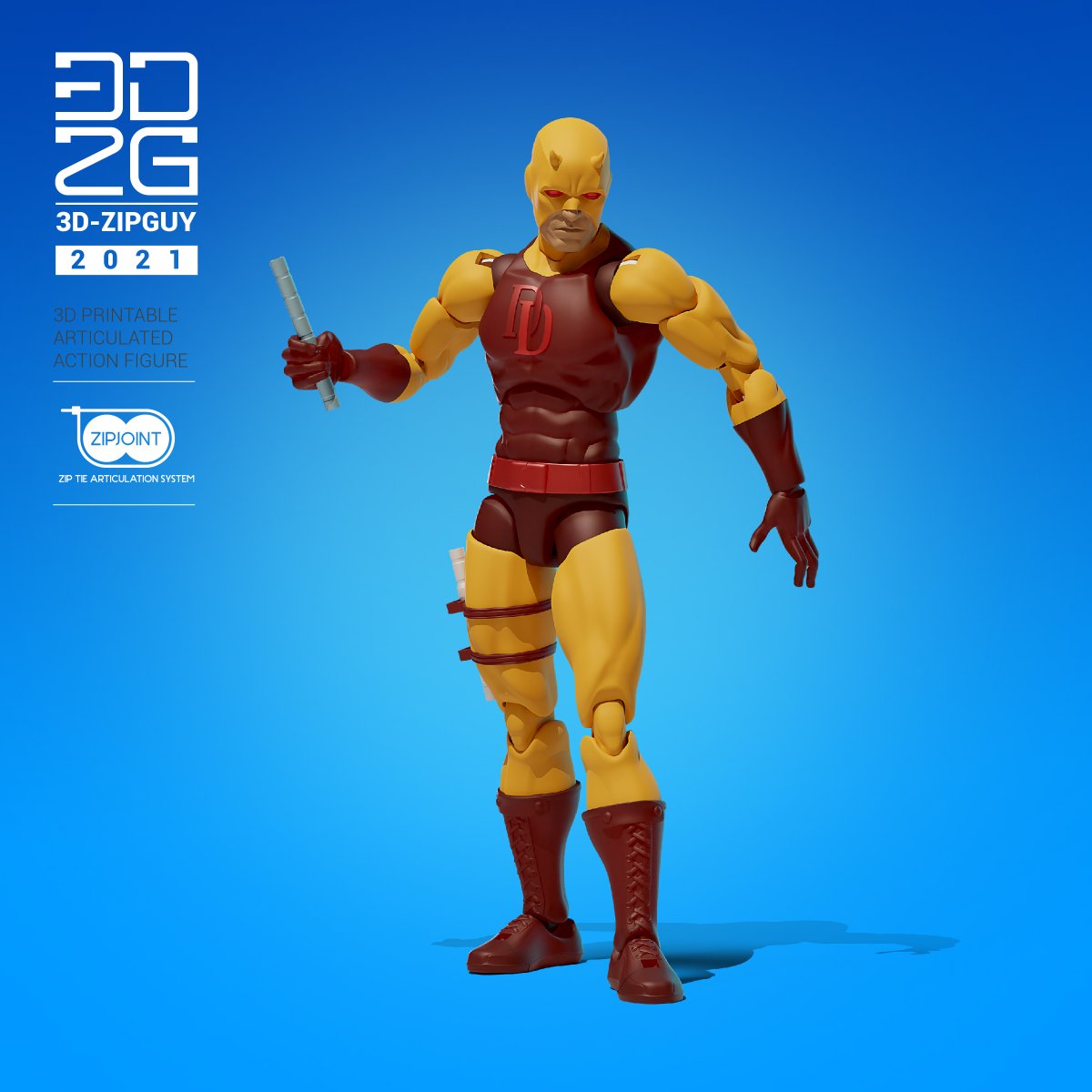 3dzipguy's tweet photo. Buy DEVILGUY (COMPLETE FIGURE) on @Gumroad https://t.co/TDvicbKuCT https://t.co/xJIoQcmM3k