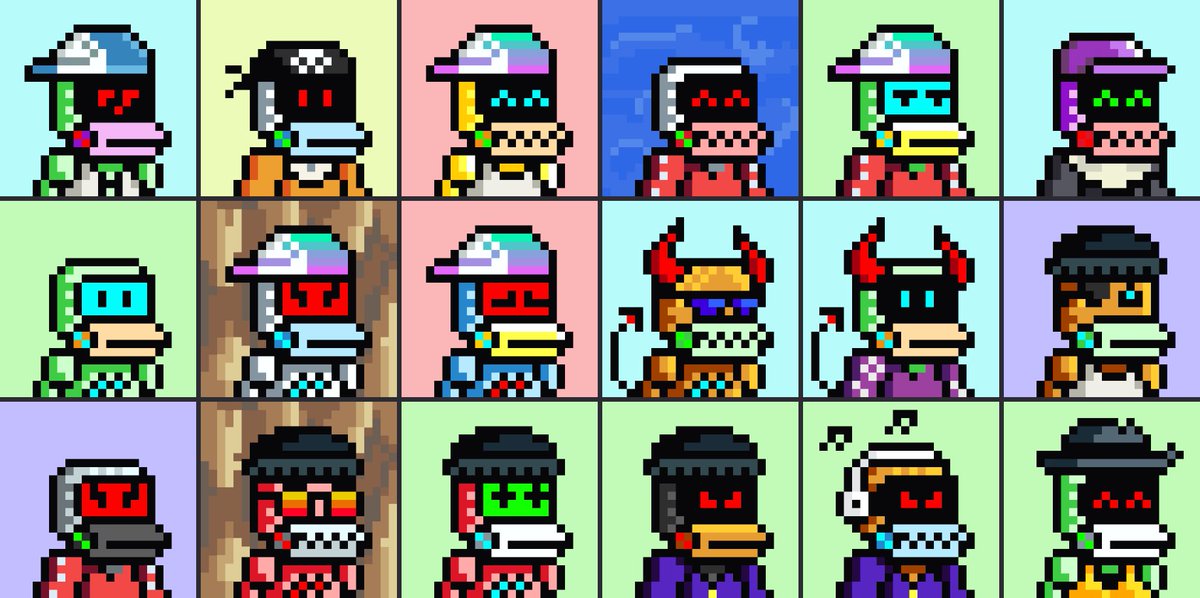 depohaku's tweet photo. @SolanaDBS @jaburx 18 droids and counting.  If you’re buying now you’re not late! https://t.co/U8mDiwwc31