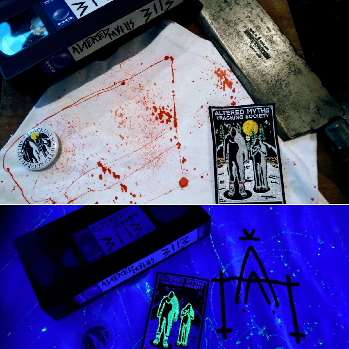 3113 Evidence // Altered Slasher tee // Blood and Glow Variant
alteredmyths.bandcamp.com/merch