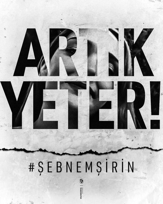Murathisillll's tweet photo. Artık yeter, kadına şiddete HAYIR !  #ŞebnemŞirin https://t.co/Vz91z5mX42