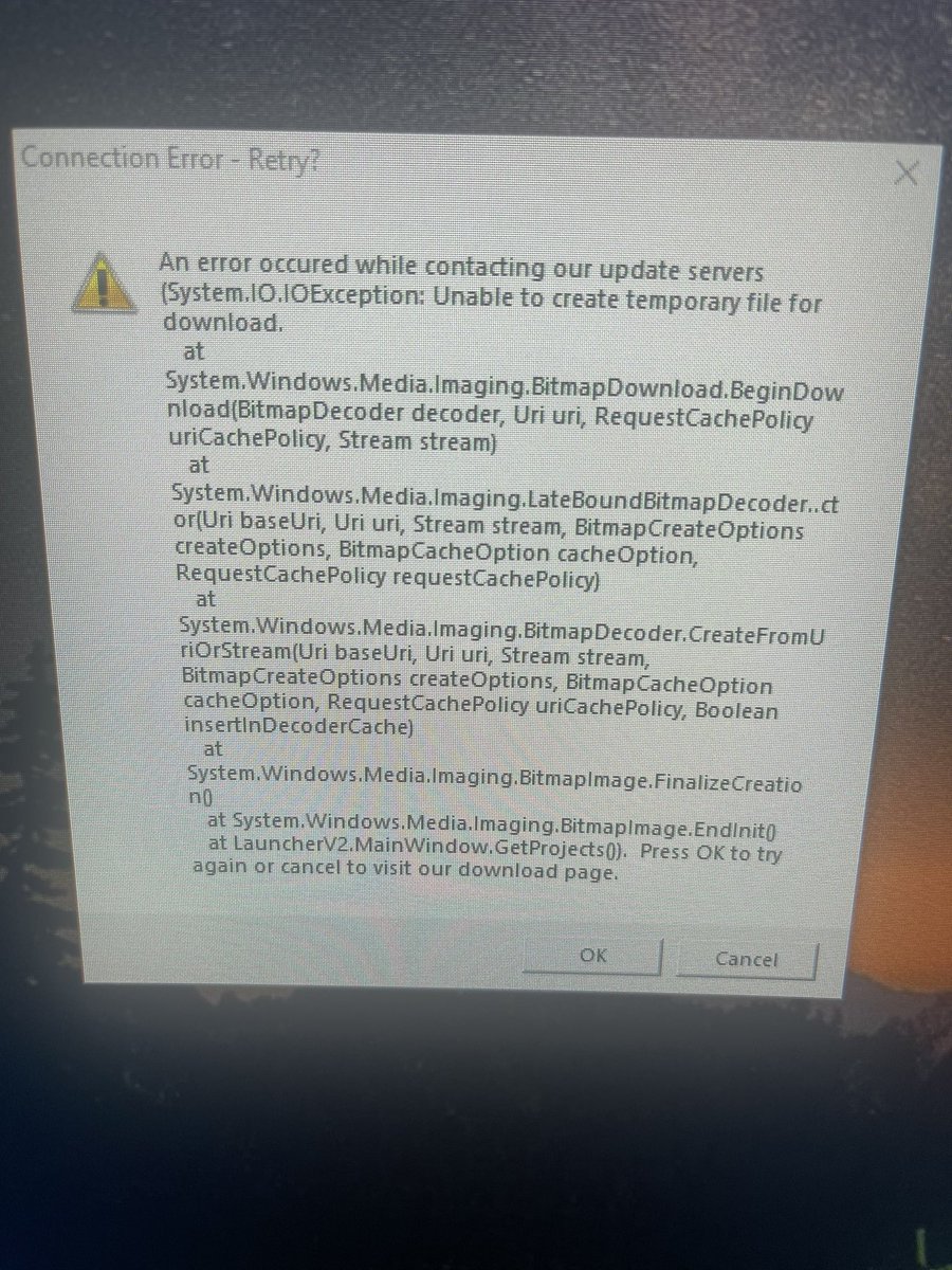 cstahl1995's tweet photo. @TruckersMP can you explain how to fix this every time I open truckersmp https://t.co/DB2Zj0X3CR
