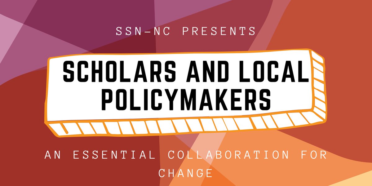 Join us on November 16th at 5:30pm as we learn to engage with local policymakers! …holar-and-policymakers.eventbrite.com