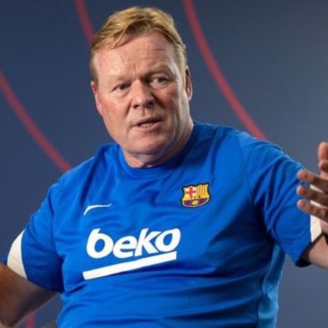 BlazquezFont's tweet photo. Si Ronald Koeman sigue siendo el entrenador del Barça la culpa será única y exclusivamente de Joan Laporta. La peor decisión que tomó el actual presidente fue mantener al entrenador neerlandés a pesar de no confiar ni en él ni en su método. #Barcelona https://t.co/sCQC7UTFyk