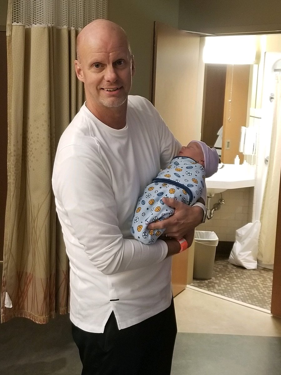 CoachBarnwell's tweet photo. Let me introduce you to our grandson, Henry Nance McCartt https://t.co/iMFjfUIyGk