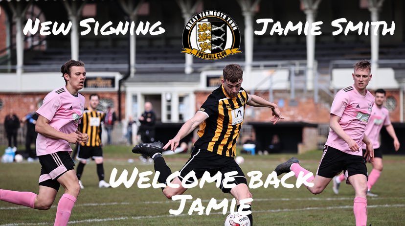 TheBloaters's tweet image. Delighted to welcome @Jamie_Smith_17 back to the club. We would like to thank @MulbartonFC for their assistance.  Can’t wait to see Jamie scoring for the club again soon.