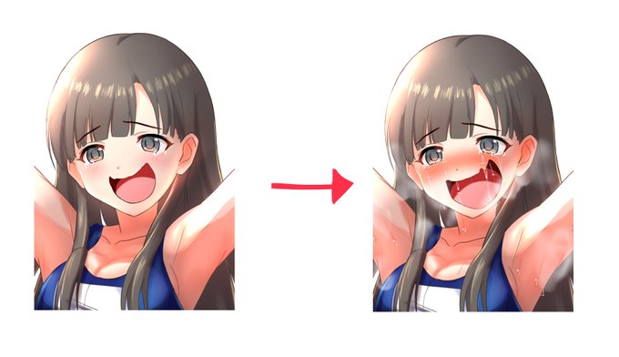 同じ擬音書いてるとゲシュタルト崩壊してくる🤪あとはセリフ書いて依頼分は完成です。(おまけはまだ🙃)セリフは毎回悩むんよ…🤔 