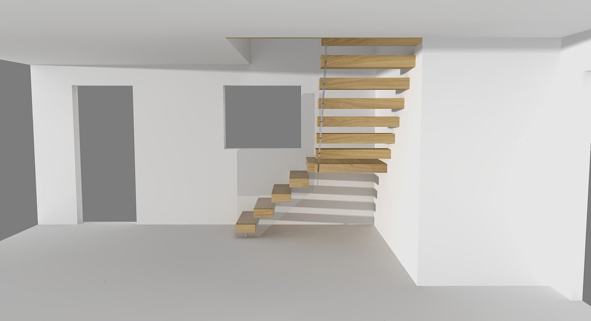 HansonStaircase's tweet photo. A cantilever staircase, gives the illusion of floating steps.
#floatingstaircase
#selfbuild
#dreamhome
#staircasedesign https://t.co/hmsHnU3Zkq