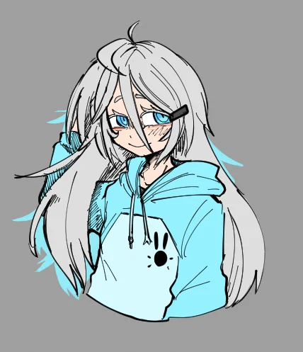 Long Hair Ciel doodl 