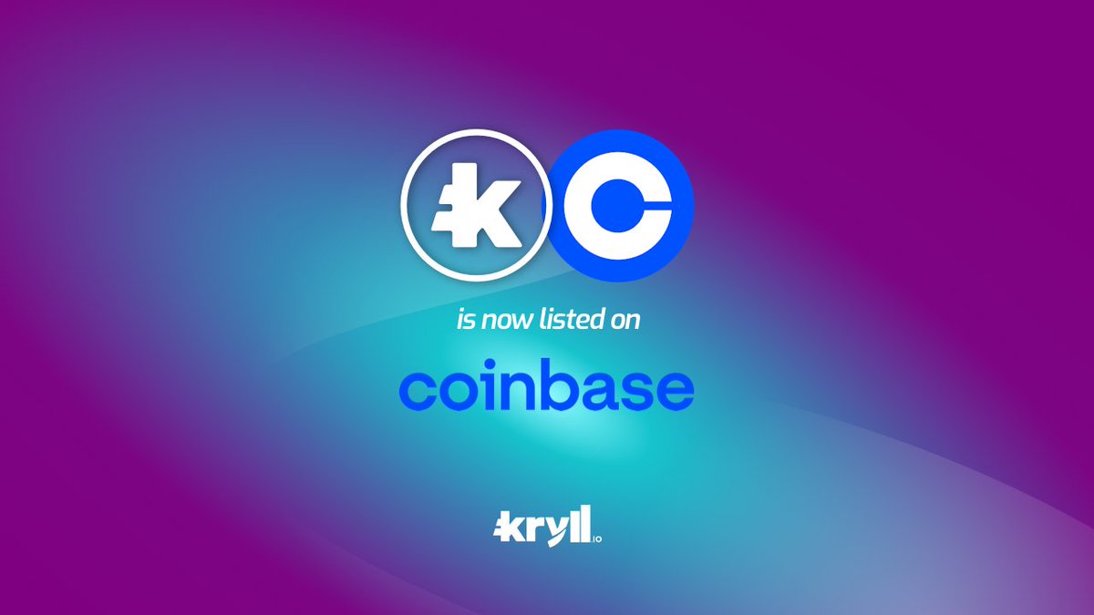 kryll_io's tweet photo. $KRL (Kryll) token is now listed on @CoinbasePro 🎉

Trading will begin on Thursday October, 28th at 9AM PT (4PM UTC)

Deposit are now open 

More info : https://t.co/cv2fjdvZ8D https://t.co/wuN0q70jRi