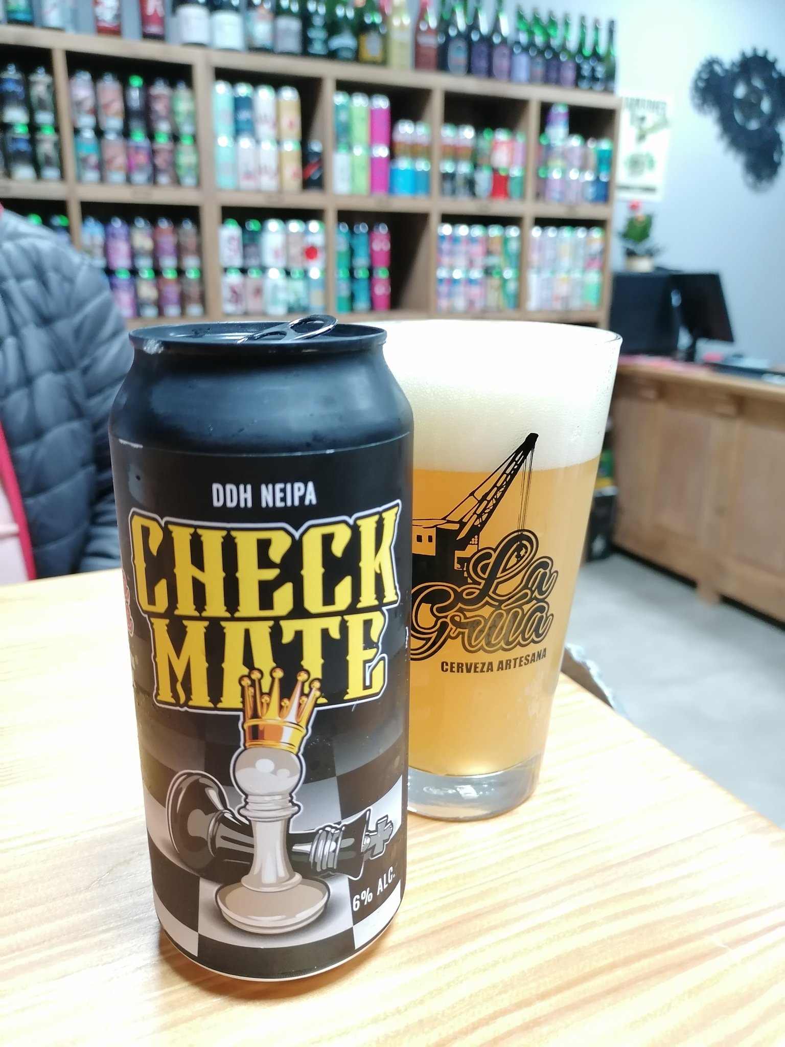 Check Mate DDH NEIPA - Cervezas La Grúa