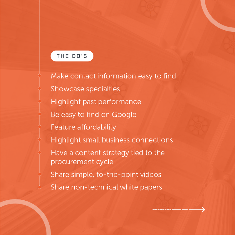 signalgroupdc's tweet photo. Targeting #contracting officers to get your foot in the #federalcontracting door? Signal can help. Follow these do’s and don’ts from real contracting officers. 

Download the full report to learn more: