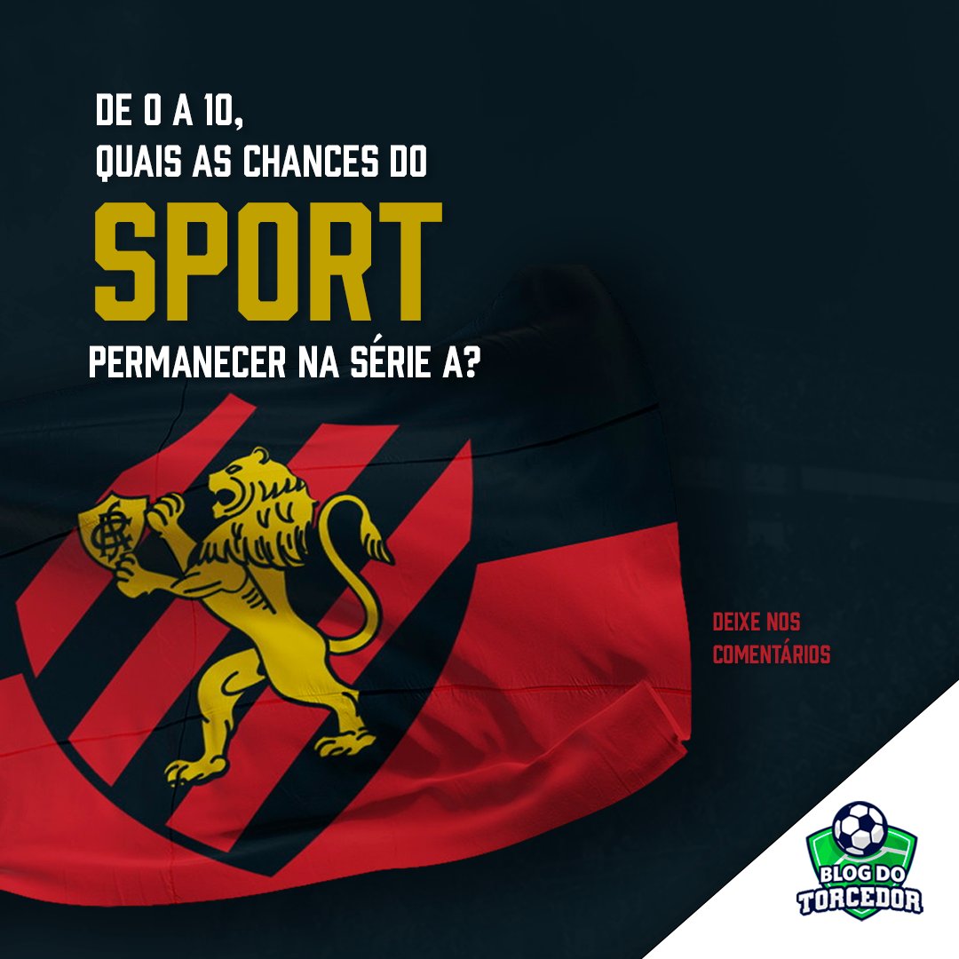 blogdotorcedor's tweet photo. E aí, torcida, será que o Sport escapa do fantasma do rebaixamento? Deixe nos comentários.
#sport #leão #rebaixamento #blogdotorcedor https://t.co/GL2W7zjRMn
