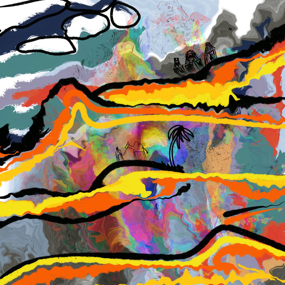 LaBenjii's tweet photo. Concept Art - Wispy Sands π«π
I really like the flow of this. #art #abstract #Expression
Day 87 of #100daysofprocreate @procreate https://t.co/P8G6pL1itd