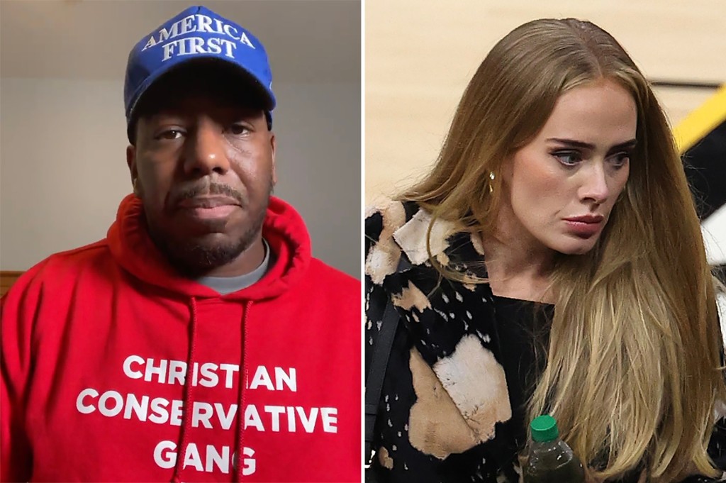 nypost's tweet photo. 'Let's Go Brandon' rapper Bryson Gray boots Adele out of No. 1 spot with banned anti-Biden song https://t.co/a3n7UvGE45 https://t.co/1k5cEwSBBI