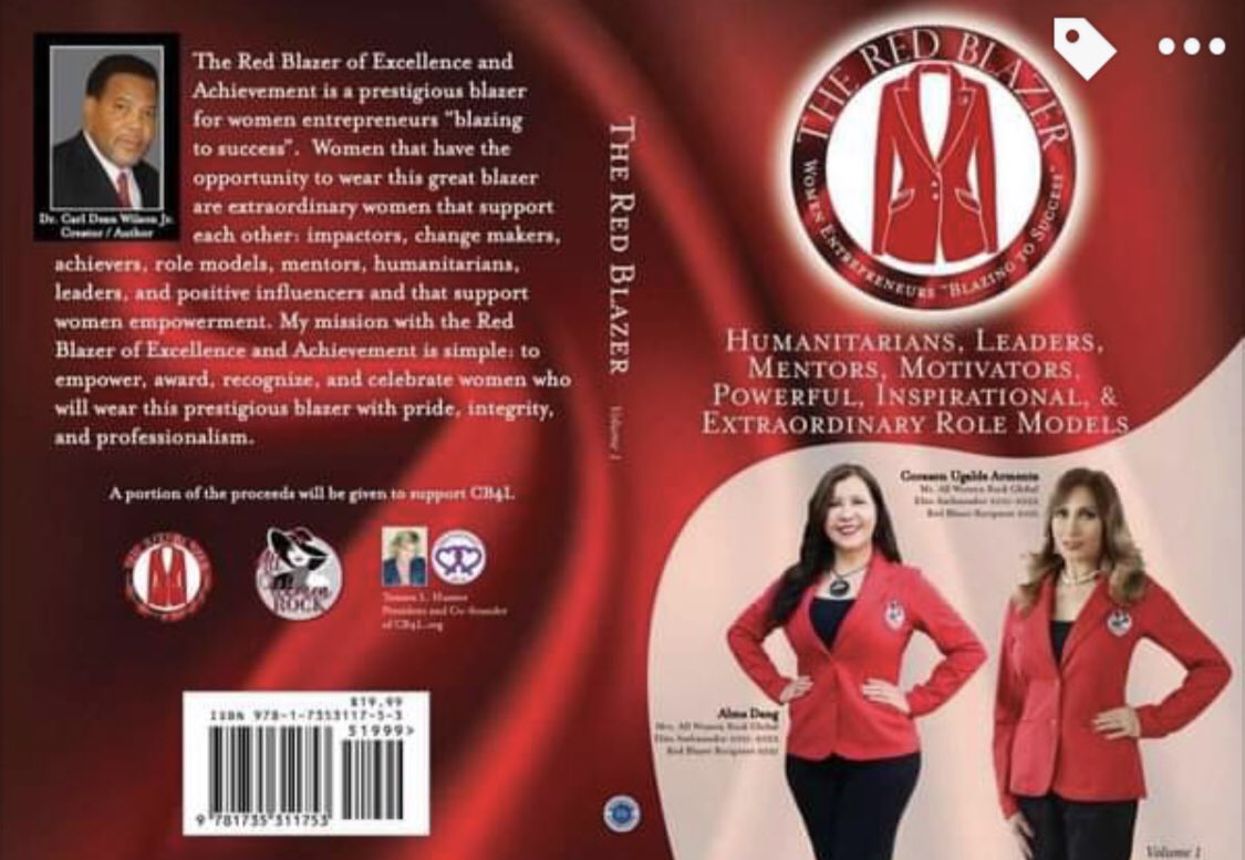 GordonMiyoshi's tweet photo. @GordonMiyoshi 

I am honored to be in the “The Red Blazer” Book Vol 1 launch October 28th by Dr. Carl Wilson, Jr. President &amp; CEO and 52 other inspirational coauthors. 
Graphic Credit: CD Wilson, LLC https://t.co/HxoiTu9x0S