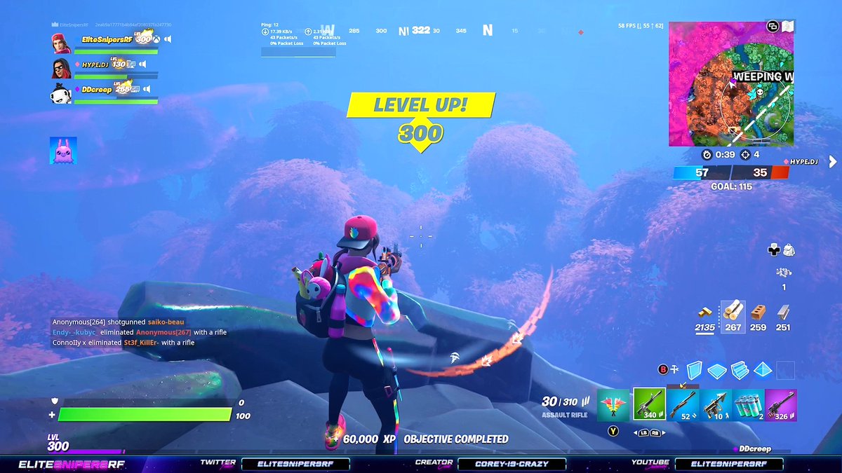 EliteSnipersRF's tweet photo. unlocked level 300 in fortnite chapter 2 season 8 road to level 400 #fortnite #FortniteSeason8 #level300 #level300grind #fortnitelevel300 #fortnitelevel #rankupfast #xpgrind https://t.co/0ssH6ihf9U