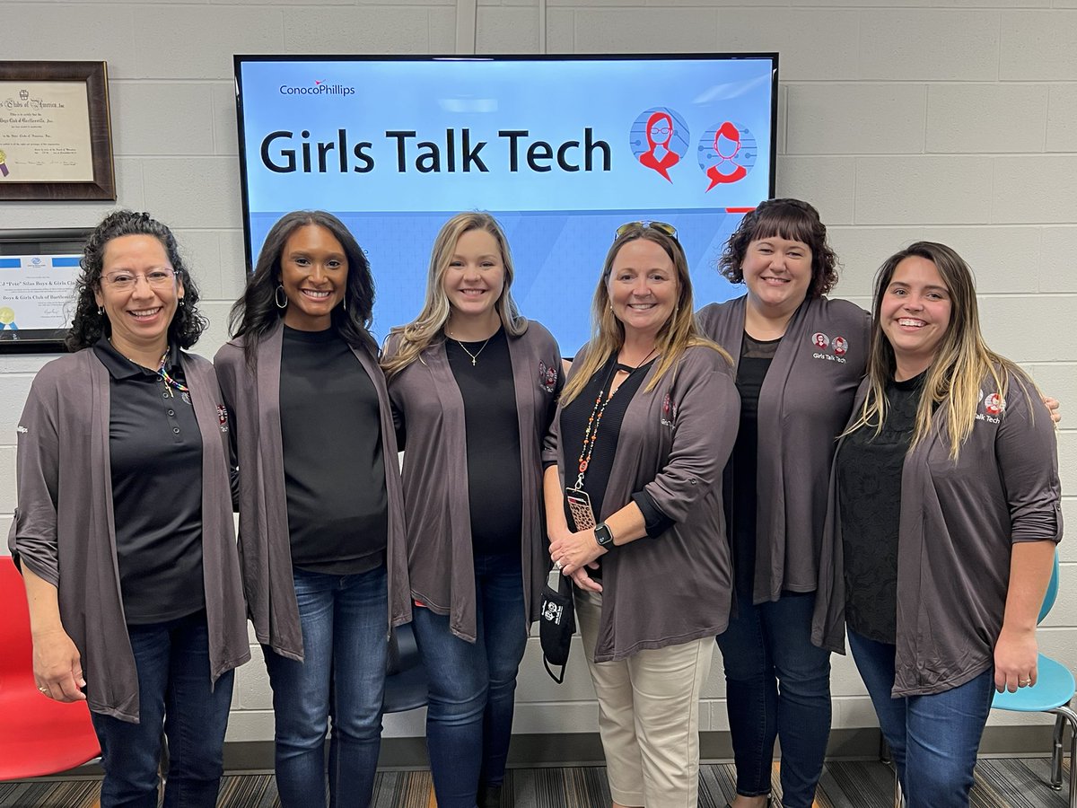 bgcbville's tweet photo. Thank you to @conocophillips for bringing “Girls Talk Tech” to the Club! What a great opportunity to meet and talk to great role models in the tech field! #GreatFuturesStartHere https://t.co/HaOU80s1Gr