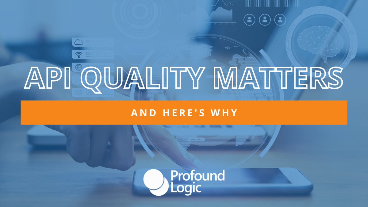 ProfoundLogic's tweet photo. The use of #API has surged over the last few years! With more and more companies using #APIs, competition is skyrocketing. 🚀 The race for quality API is now more competitive than ever! Want to learn how to Keep API Quality in Check? Read our blog here: https://t.co/oFbw0tH17n. https://t.co/90uPTG3sPU