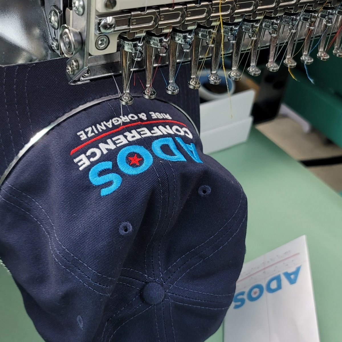ADOSorg's tweet photo. Didn't get to buy your merch at the #ADOSconference2021? Did we not have your size?

Good News: we're restocked on hats 🧢 and ALL SIZES in shirts 👕. Grab them ASAP!

📢 Last chance to grab merch is THIS Friday, 10/29. 👉🏾 https://t.co/IOIHQ1wrYa https://t.co/4djBzdvAUk