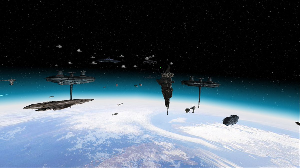 TFTCProject's tweet photo. There will be several large scale fights in #TFTC Reimagined Battles 9-13. This is the start of design work on the combined X-Wing Alliance/TIE Fighter battle of Kothlis II in what will be the new B12M3 😎#starwars #xwing #tiefighter #lucasarts #pcgaming #retrogaming @Wessmaniac https://t.co/MVEyE0cCs5