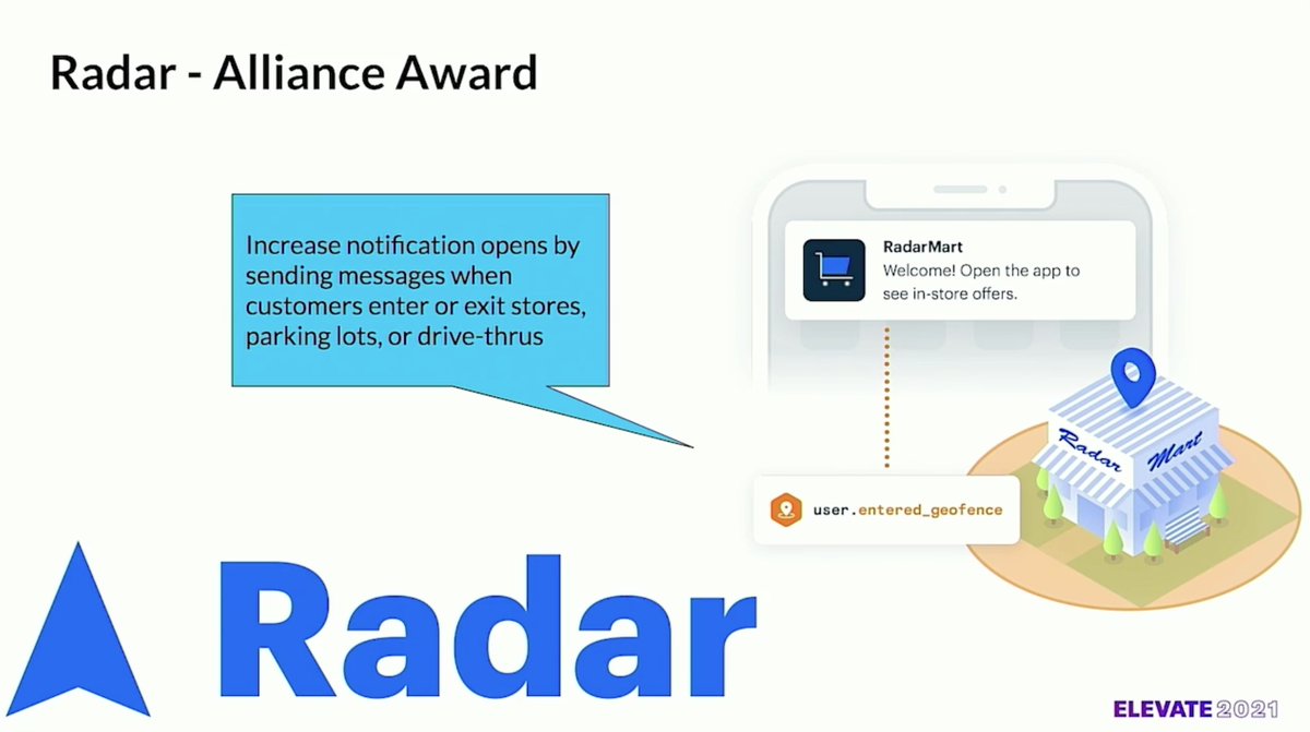 airship's tweet photo. Congrats to @redlobster, @HomeDepot &amp; @radarlabs for taking home our 2021 Altitude Awards!

#Elevate2021 https://t.co/497E927IHG
