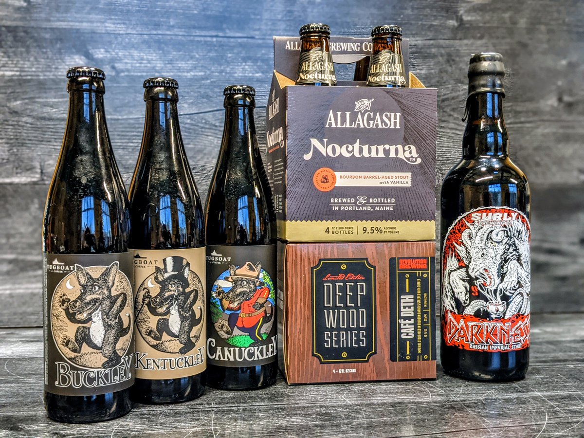 brennans_beer's tweet photo. So......we hear these are pretty pretty good....
@TransientAles #Buckley #Kentuckley #Canuckley @AllagashBrewing #Nocturna
@RevBrewChicago #DeepWood #CafeDeth
@surlybrewing #Darkness21 https://t.co/iFDhOmDGds