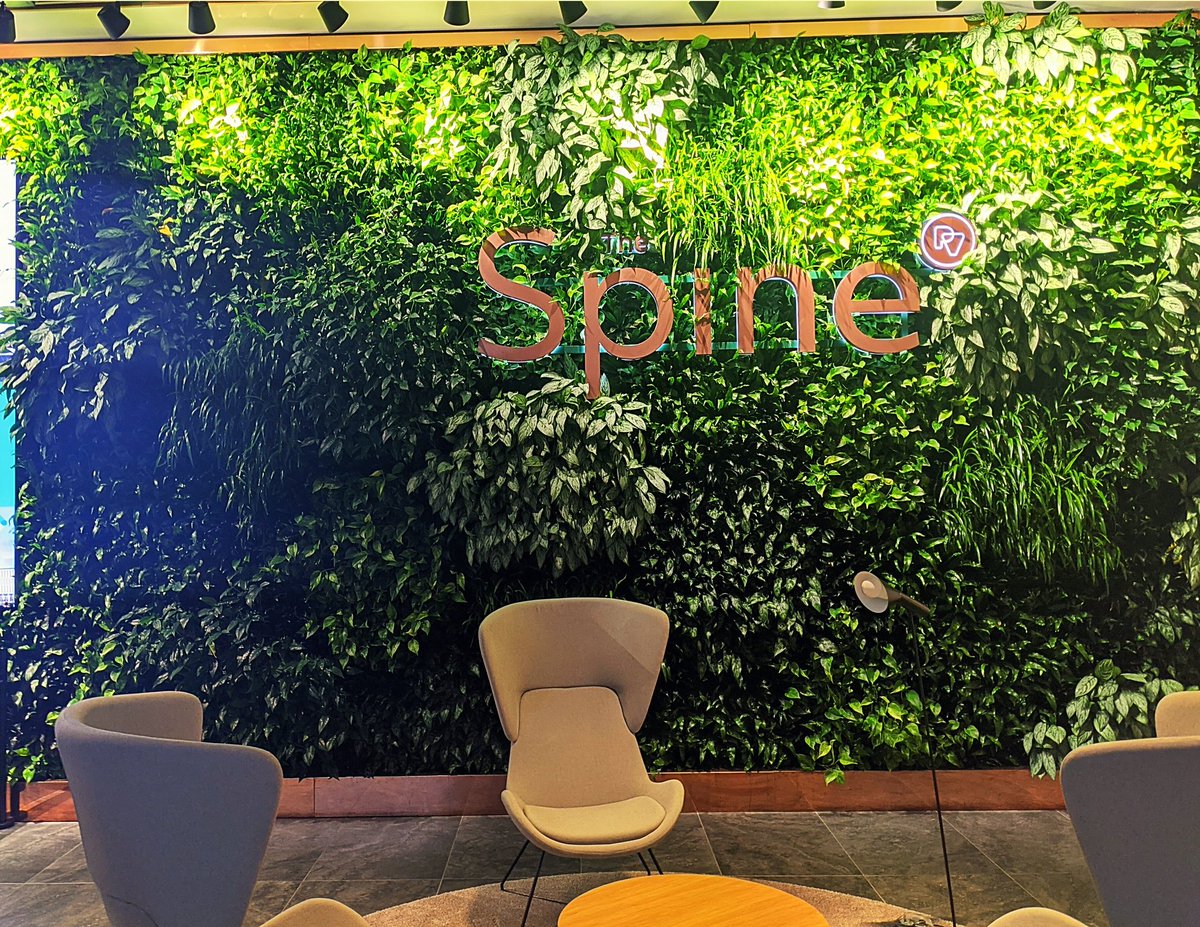 DrStrangetwit's tweet photo. This is the lovely new @RCPhysicians
The Spine building in Liverpool.
I took a group of @LivUni @LivUniHealthSci medical students and they were absolutely loving the biophilic design. Looking forward to future events. Great views too... #biophilia #WELLDesign https://t.co/3prQiuvFtb
