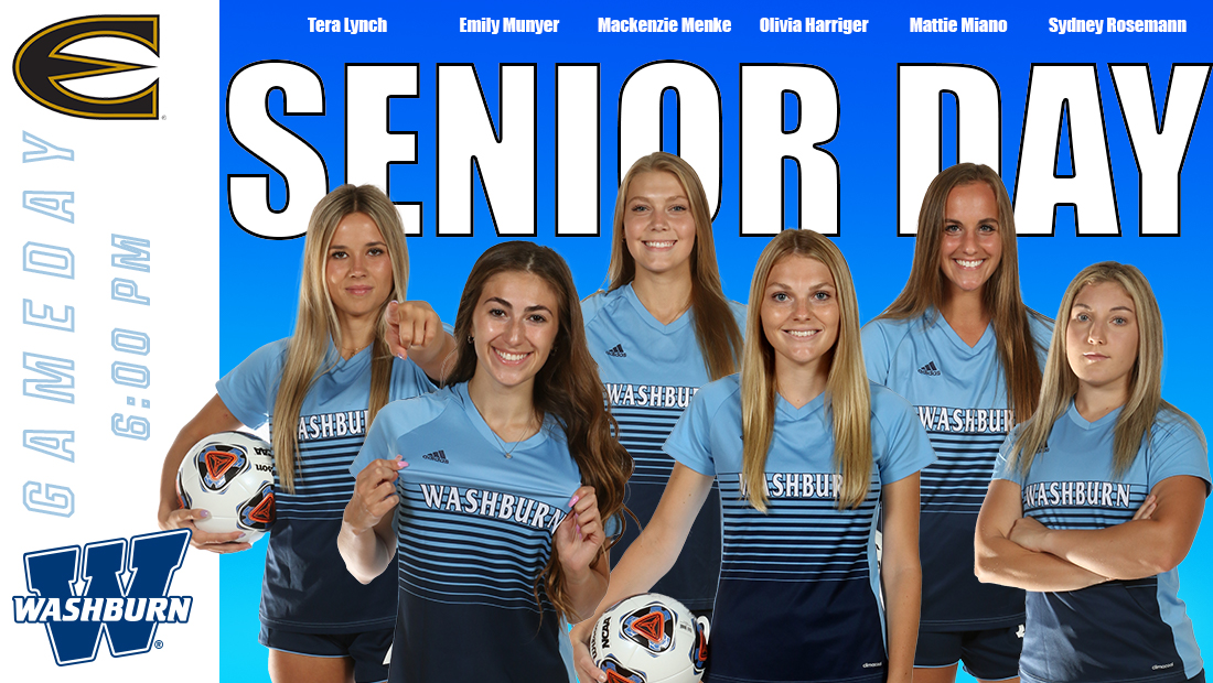 Join us for Senior Day against No. 11 Emporia State! #GoBods 

🆚 No. 11 Emporia State
📍 Topeka, Kan./Yager Stadium
🕰️ 6 p.m.
📺 bit.ly/2XzWjc5
📊 bit.ly/Ichabodwsoc