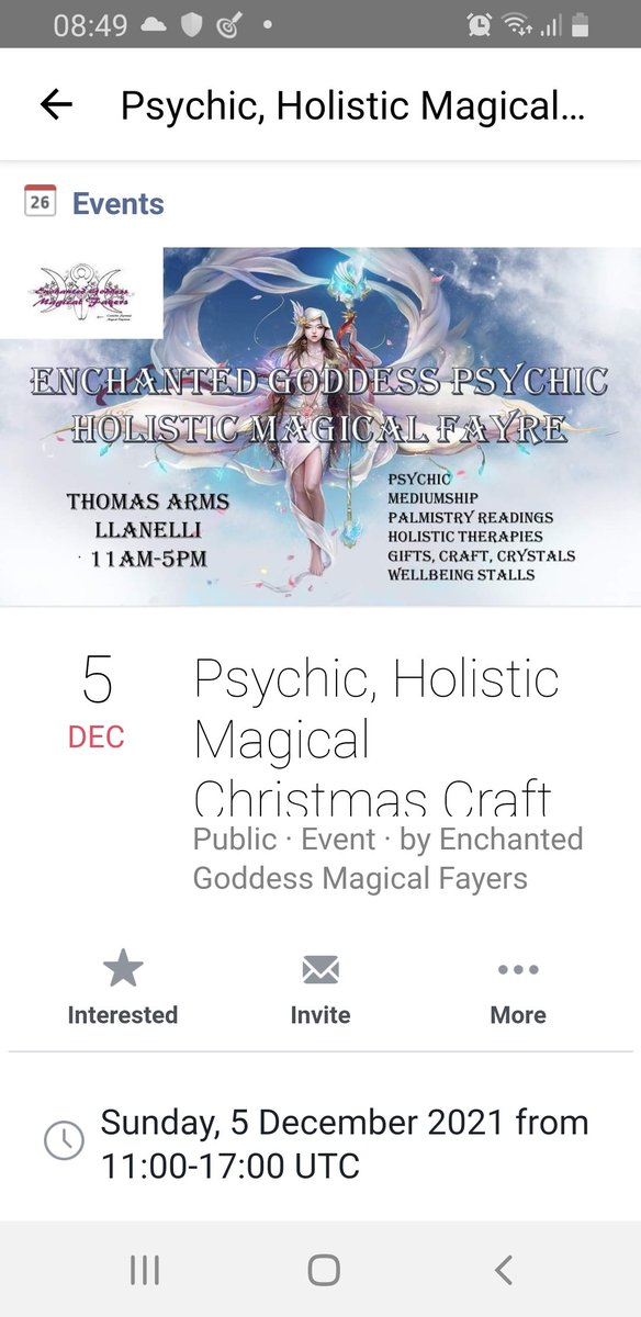 Sunday December 4th One for your December diaries.
