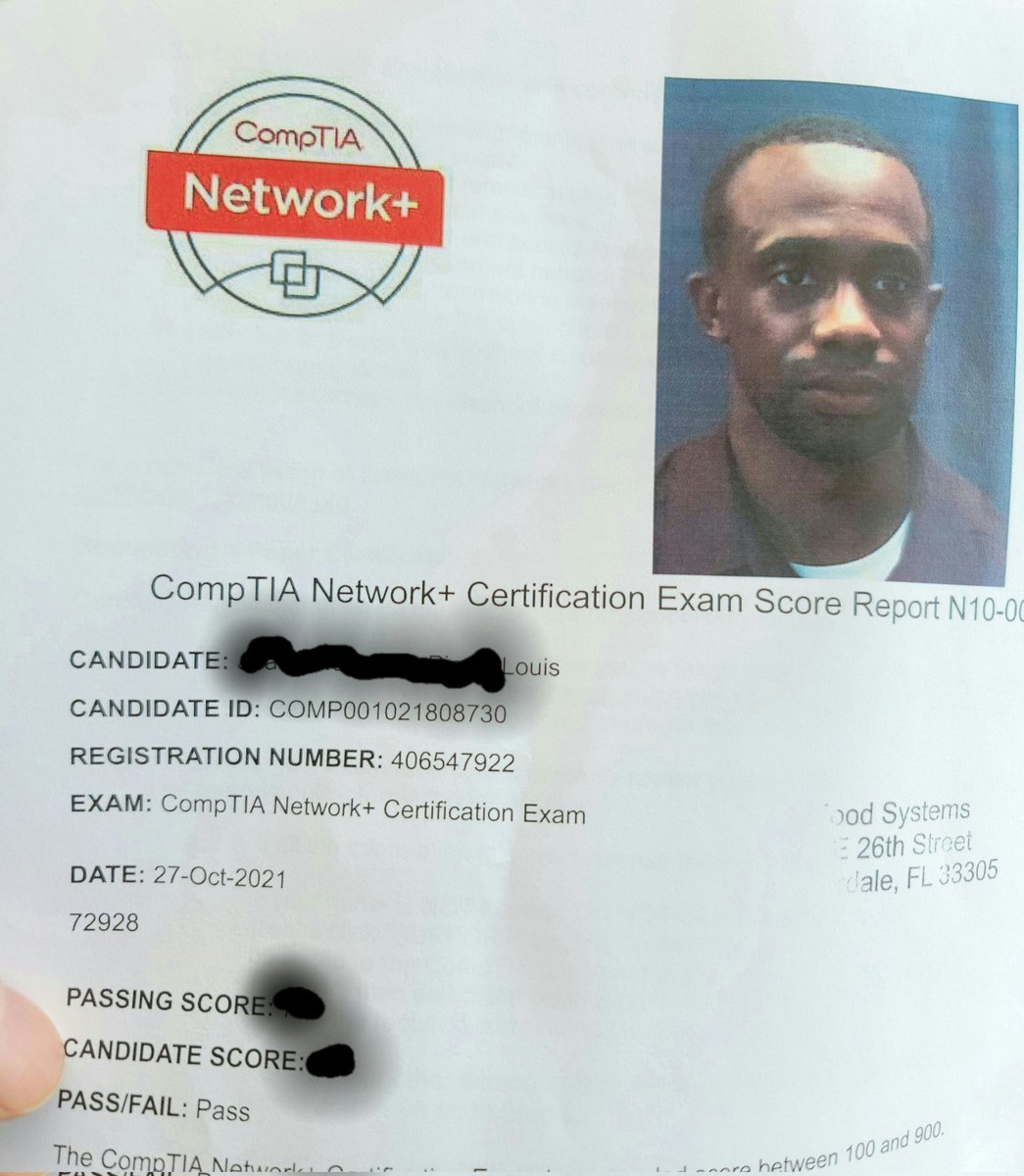 Manzel443's tweet photo. Ayo! ππΏ
#NetworkCertified
@CompTIA https://t.co/cOzrw2rC7F