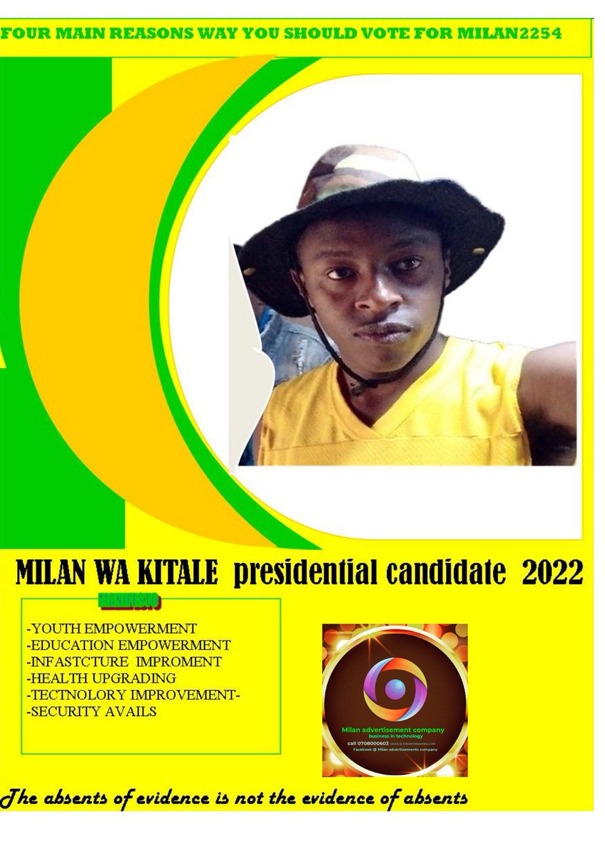 Milan327798531's tweet photo. #future1
#presidentielles2022 #President 
#KenyansPoll https://t.co/4VU8zhjTVu