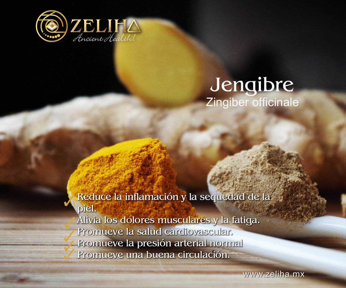 zelihamx's tweet photo. Secretos ancestrales de salud y belleza a través de productos orgánicos, naturales y sustentables con el planeta.
El aceite esencial puro de jengibre se obtiene por destilación al vapor de la raíz con potentes efectos antioxidantes y antiinflamatorios.
https://t.co/SBxDhW6H4H https://t.co/G5TPjR5P0d