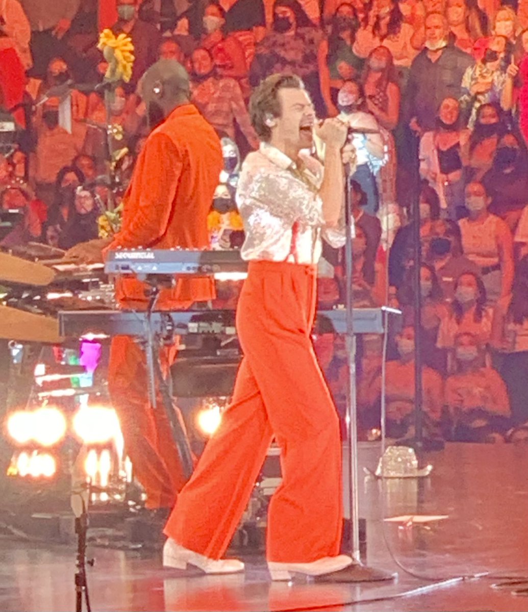 Harry Styles and his band are ready for WHS Spirit Week - are YOU?!              Just a few more days to plan your outfits! 🤍🧡