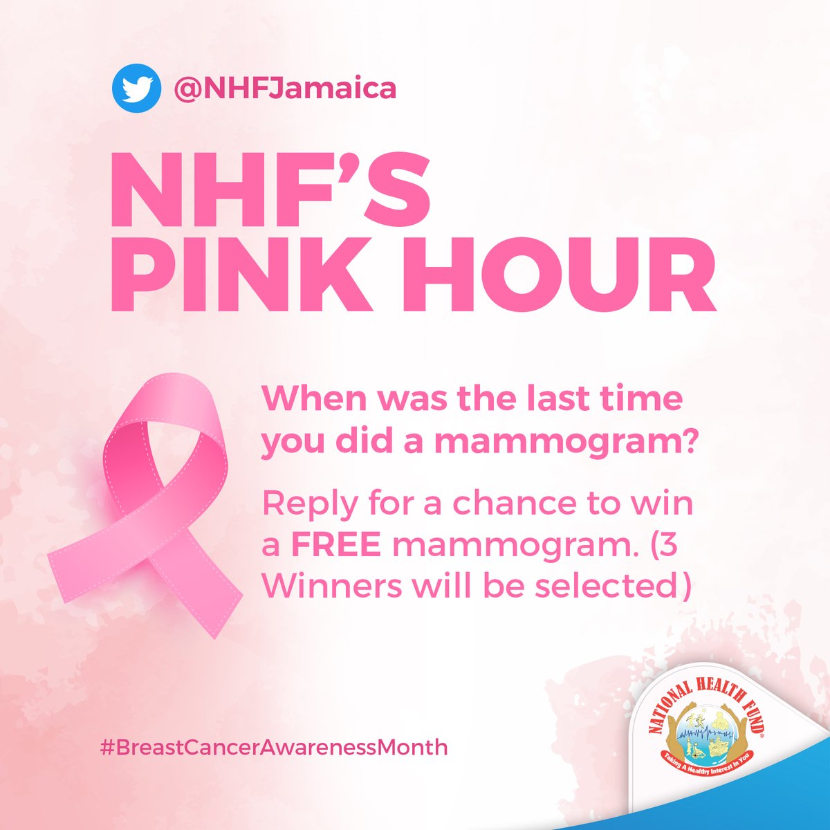 NHFJamaica's tweet image. When was the last time you did a mammogram? Reply for a chance to win a FREE mammogram.