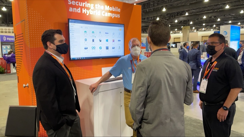 HPE_Aruba_NETW's tweet image. So much #EDU21 booth fun - it&apos;s really been great being back in #ConferenceMode. Here are some snaps from the amazing day we&apos;ve encountered thus far!

What has been your favorite overall conference memory? Comment 👇🏾👇🏾👇🏾